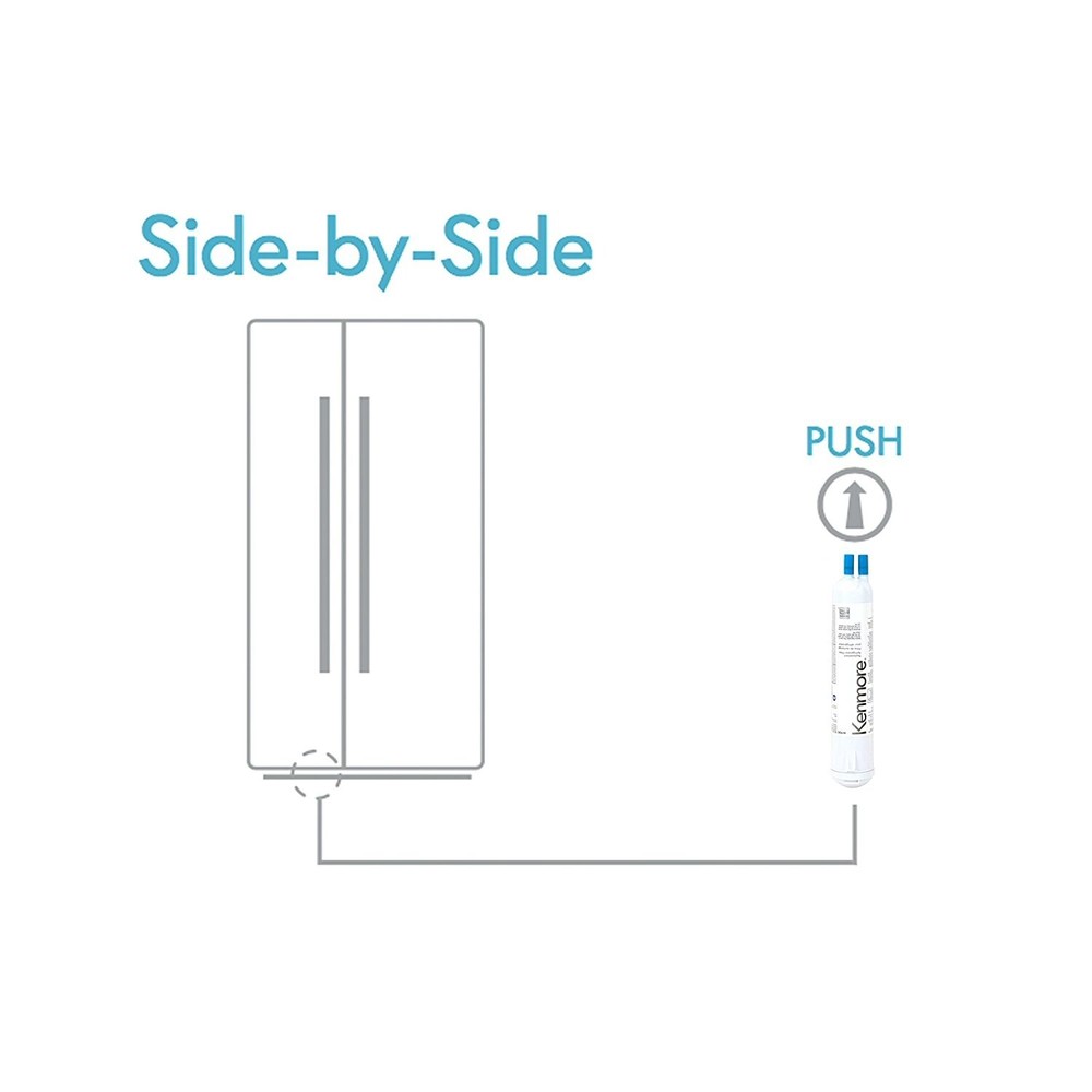 3 pack kenmore 9083 refrigerator water filter