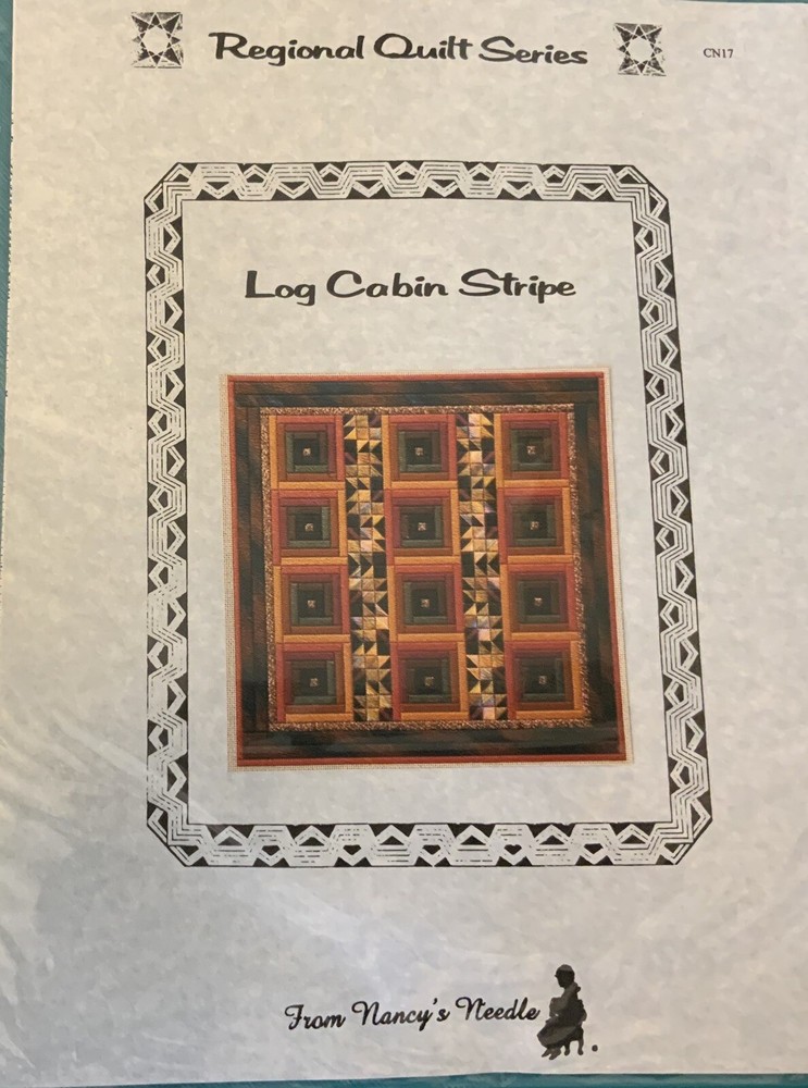 Nancy’s Needle Needlepoint Chart “Log Cabin Stripe”