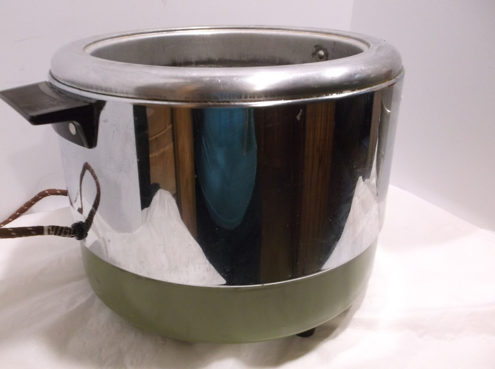 Vintage HY-FRY Electric Cooker-Deep Fryer Chrome M-200