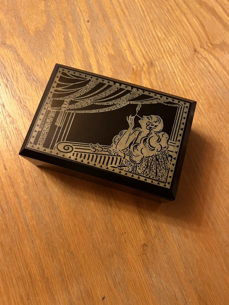 Vintage Art Deco Bakelite Cigarette Box
