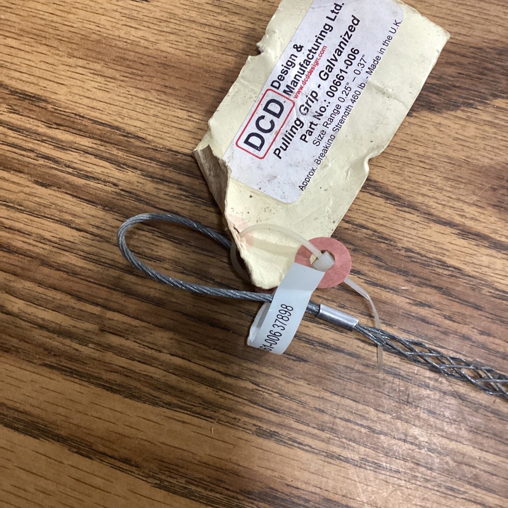 DCD Pulling Grip 006611-006 Size Range 0.25”-0.37” 10”