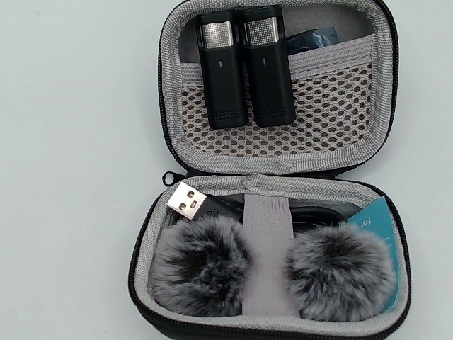 NOTEVOX Wireless Lavalier Mic For IPhone Lightning Clip-On Lapel Vlog
