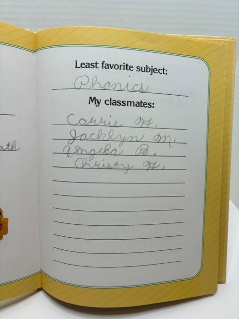 Vintage My CABBAGE PATCH KID and Me Keepsake Journal--Pre Owned