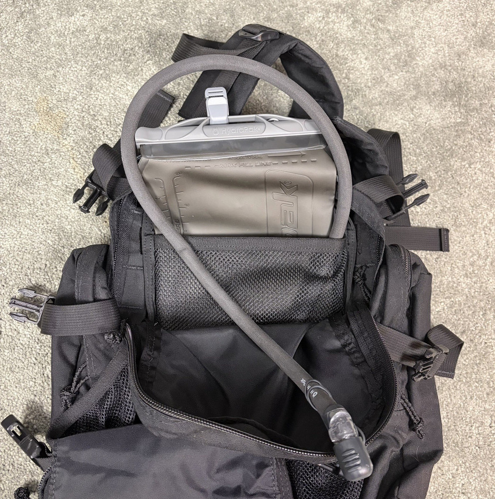 T3 Gear HANS Backpack BTAP Black - With New Hydration Pack