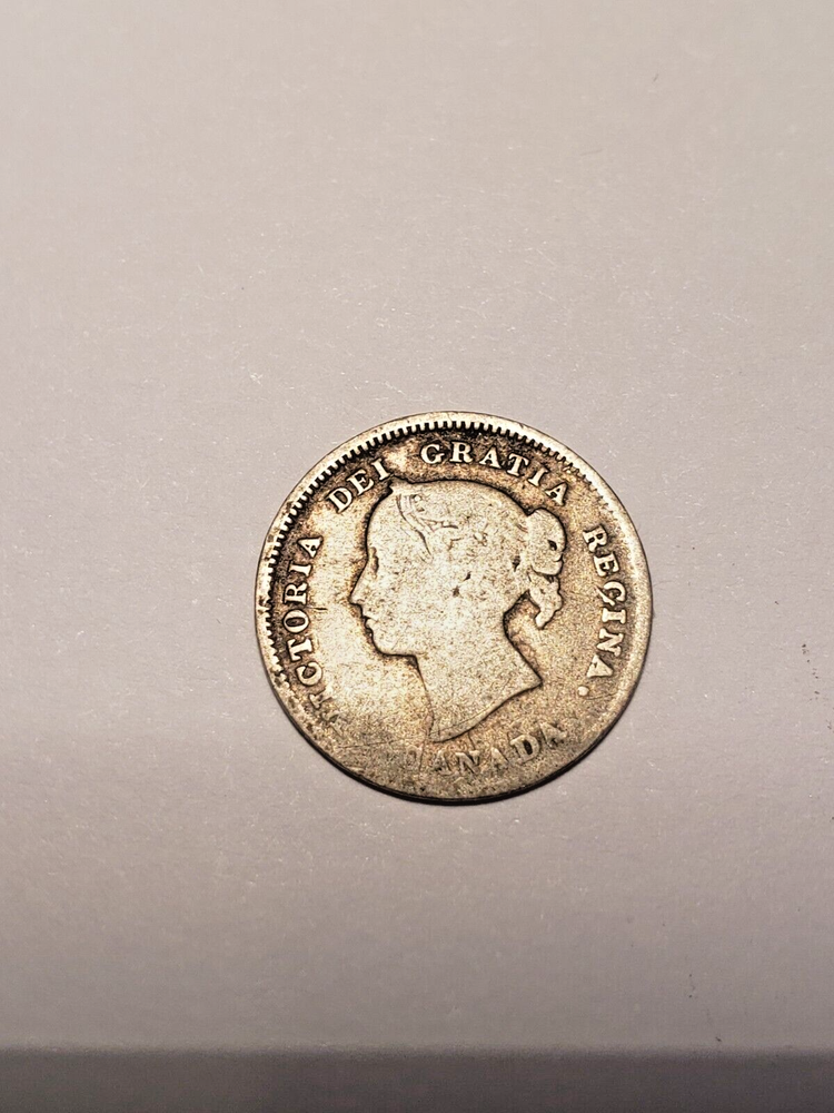 1888 CANADA 5 CENTS - VICTORIA **