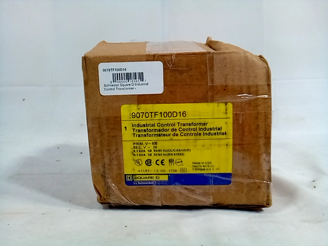 Schneider Square D Industrial Control Transformer