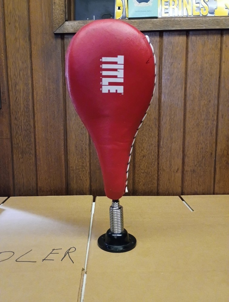 Title Boxing Precision Spring-Flex Multi-Purpose Wall Target, Red