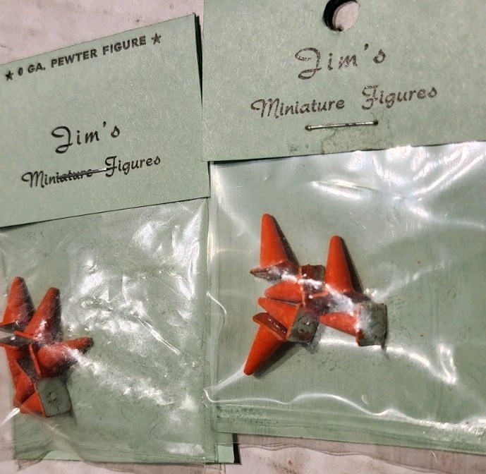 Jim's Miniature Figures O Scale Figures Set (8 Packages)