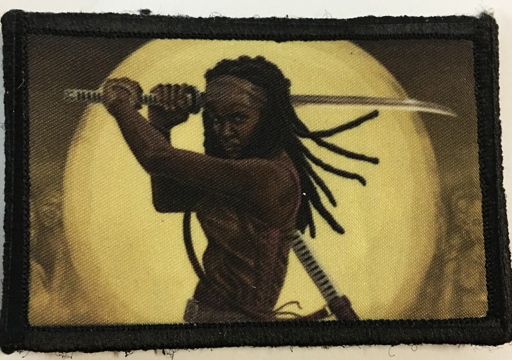 Ronin Samurai Morale Patch Tactical Military Army Badge Hook Loop Flag USA