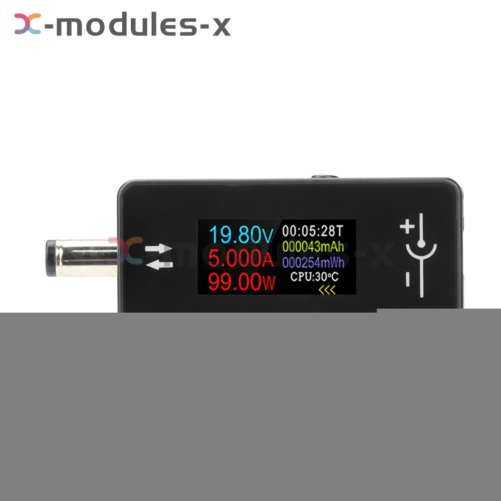 DC5.5*2.5 Current Voltage Power Meter Tester Digital LCD Display Meter DC 4V-30