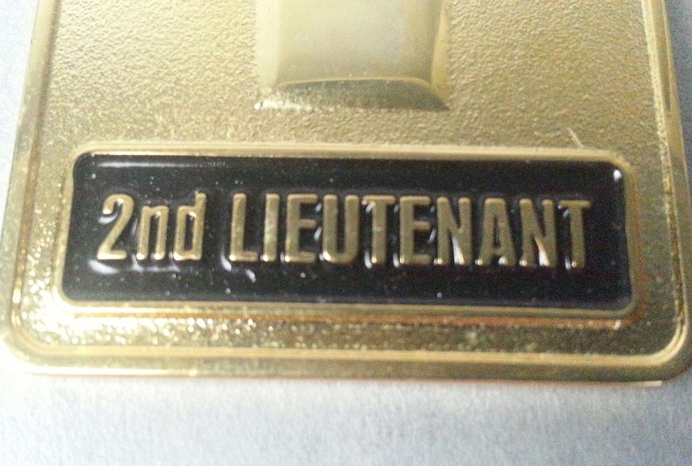US Army 2nd Second Lieutenant Medallion