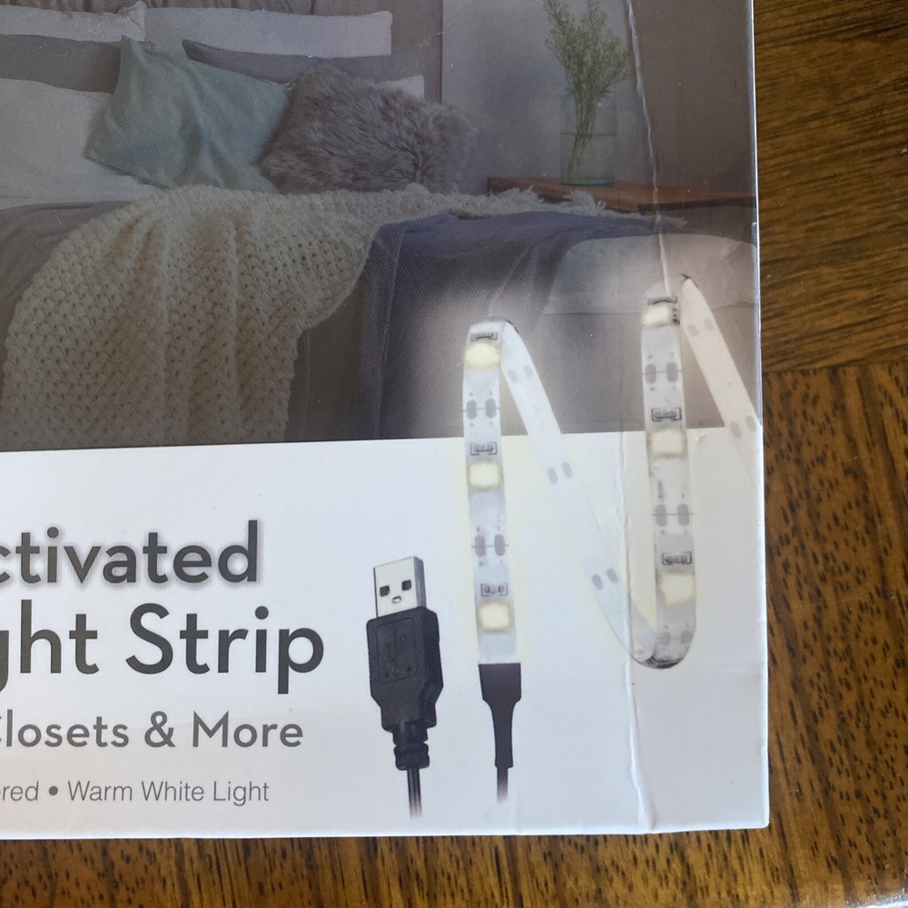 Vibe Essential Motion - Activated LED Light Strip - 1 Meter, Warm White