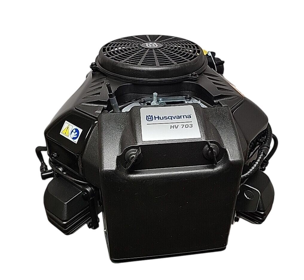 Husqvarna HV703 21.5HP Twin Cylinder Engine 703cc 1" X 3-5/32" 15 Amp 537566901