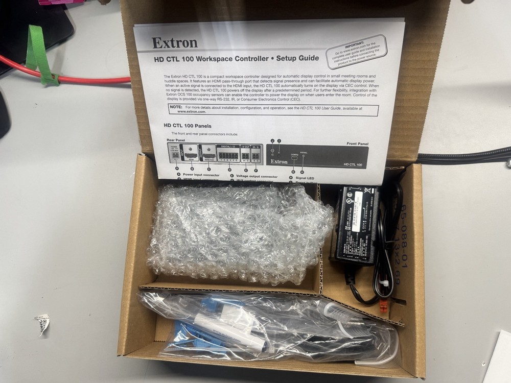 Extron HD CTL 100 Workspace Controller (P/N: 60-1633-01)