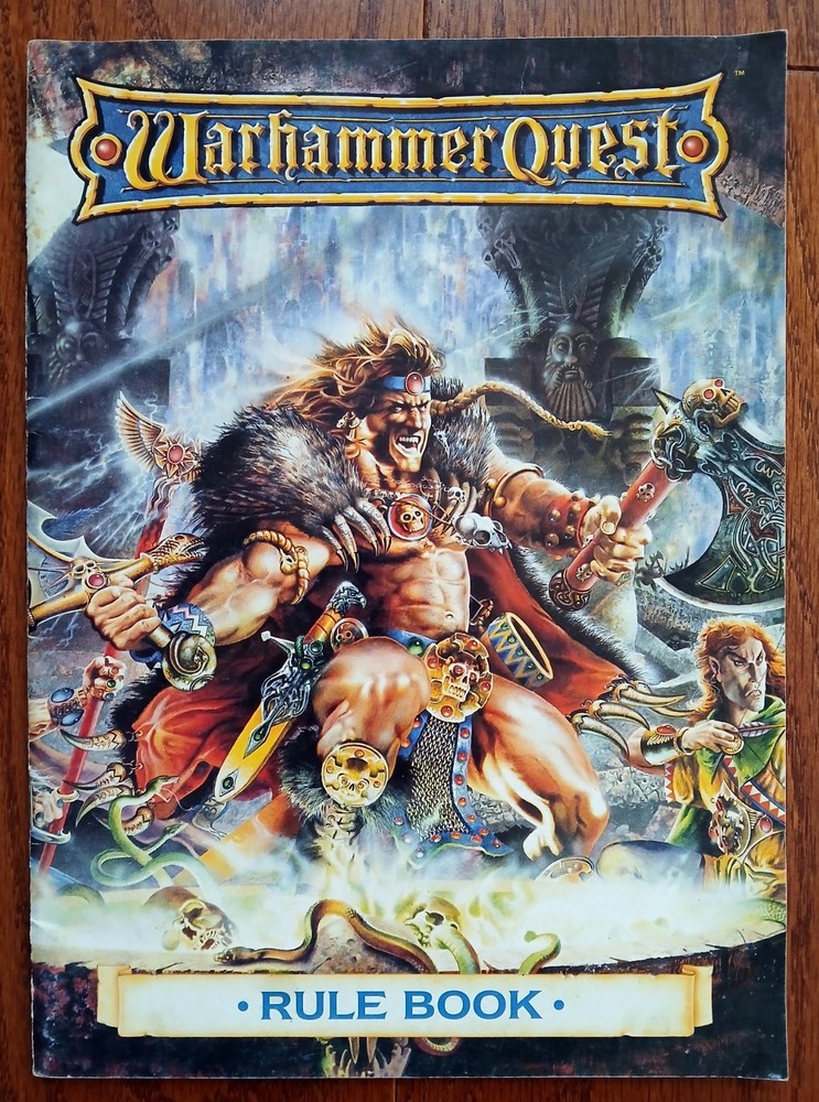 Warhammer Quest Rule Book (book only) 1995 Box Set Games Workshop
