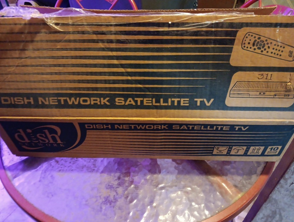 Dish Network 311 Satellite TV Receiver with Remote, Instructions, Original Box