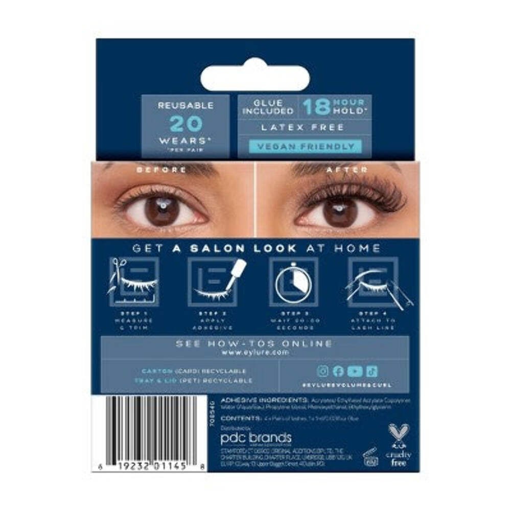 Eylure False Eyelashes No 114 4pc - Imperfect Box