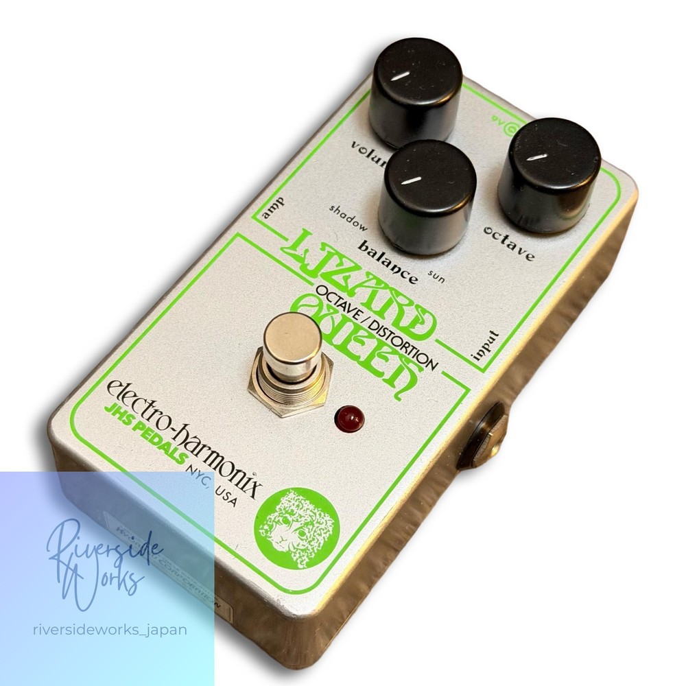 Electro-Harmonix Lizard Queen Octave Fuzz Guitar Effect Pedal Used