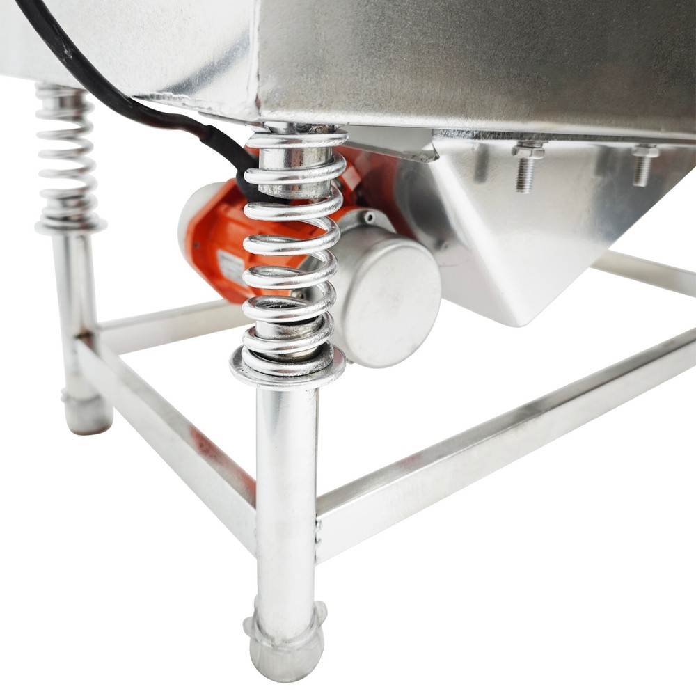 Stainless Straight Linear Screen Linear Vibrating Screen JG30-75 0.5mm Screen