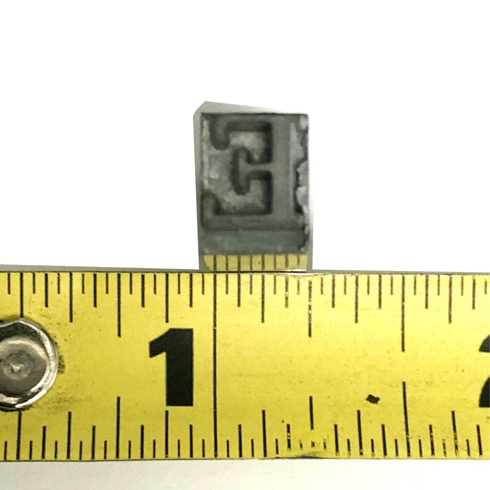KINGSLEY KWIKPRINT STAMPING MACHINE TYPE LETTER SET numbers upper-lower case