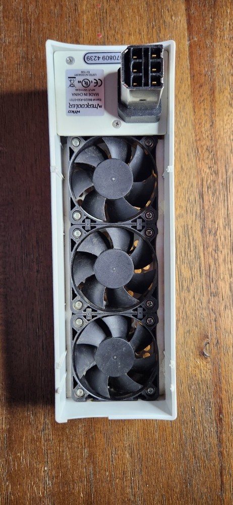 Nyko Xbox 360 INTERCOOLER EX Cooling Fan WHITE for console- external E1-UNTESTED