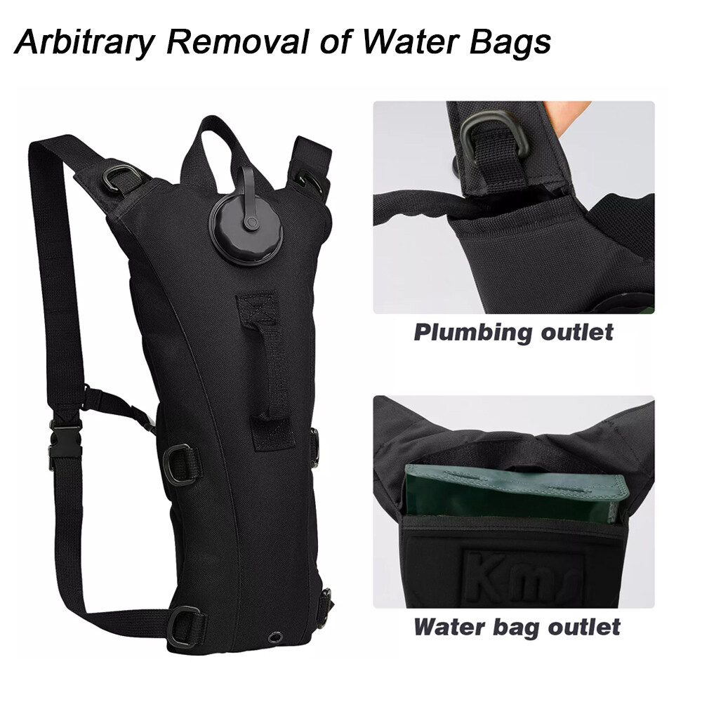 3L Water Bladder Bag Hydration System Backpack Drinking Pack for Cycling Hiking