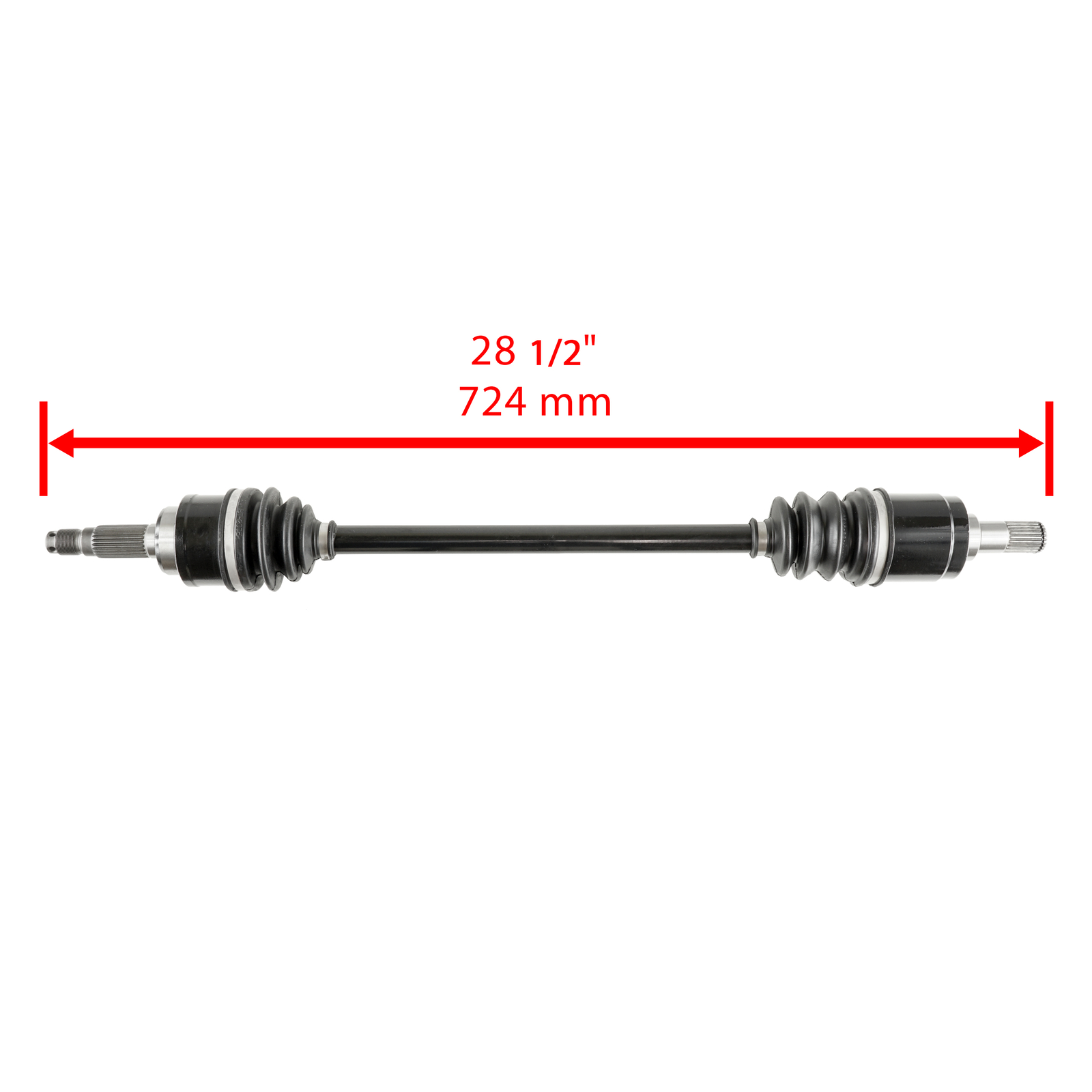 Front and Rear Left Right CV Joint Axle fits Honda MUV700 Big Red 700 2009-2013