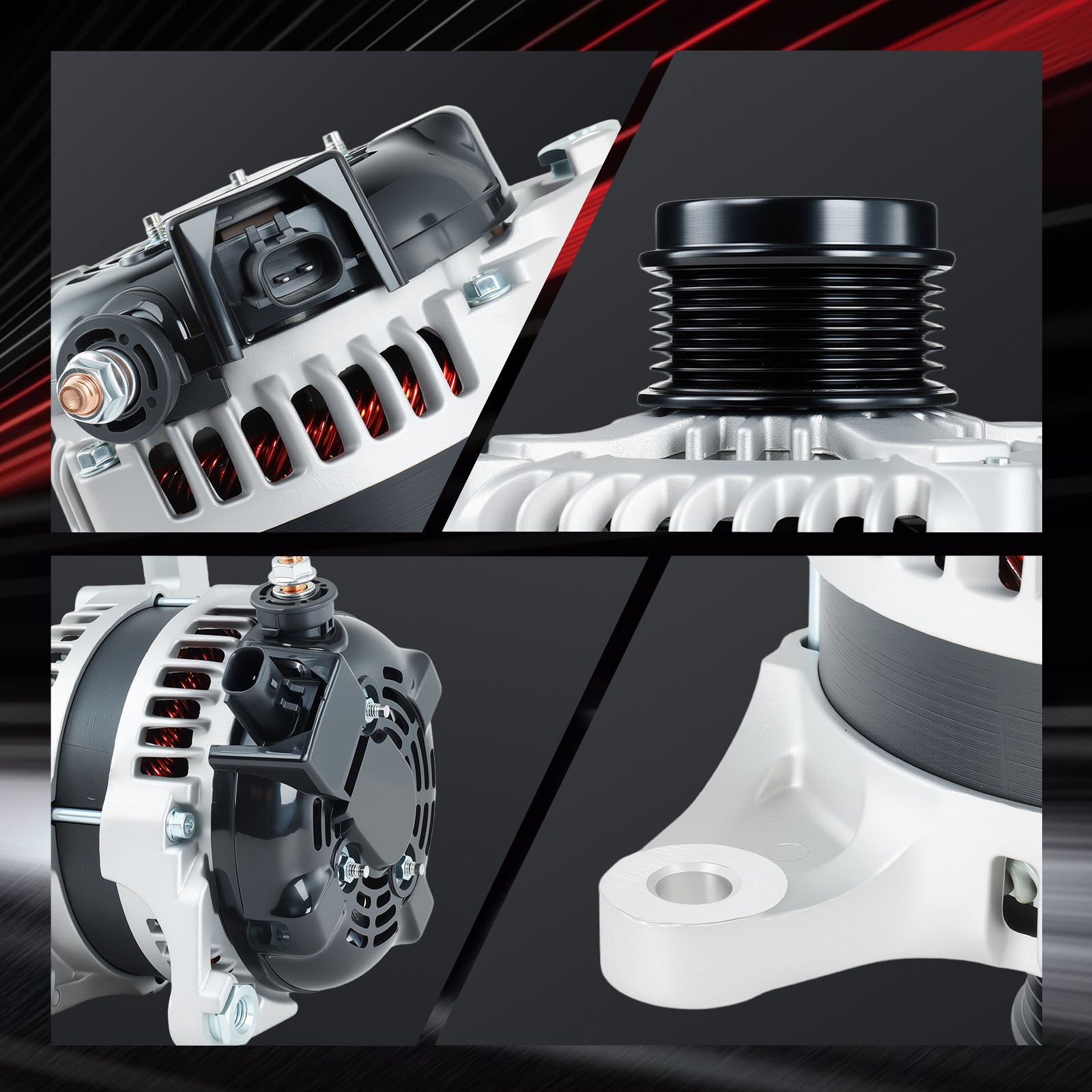 145A Alternator for 2004 2005 2006 Chrysler Pacifica 421000-0142 421000-0141