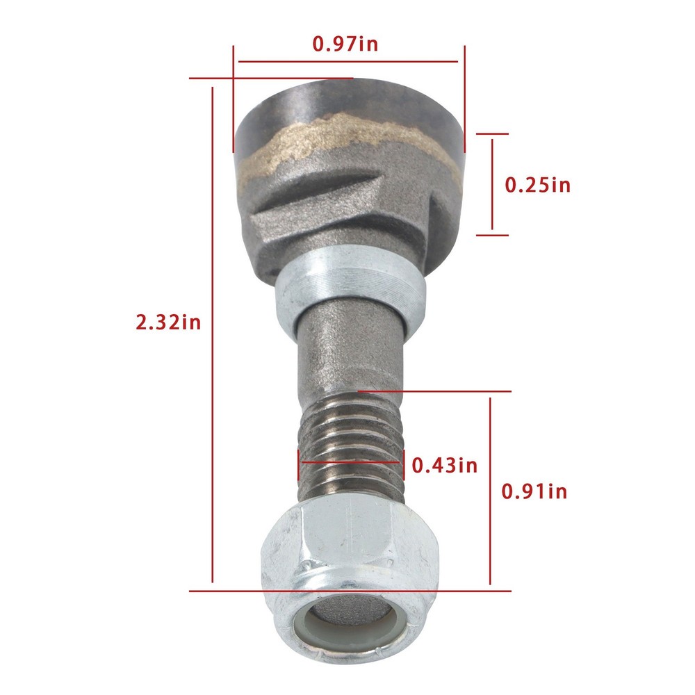 20 Pack Stump Grinder Teeth Compatible with 900 Replace For Stump Removal