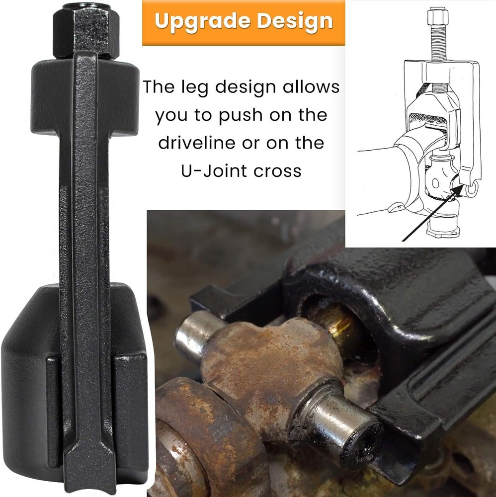 Universal U Joint Puller Class 6-8 & Bearing Cup Installer Tool Heavy-Duty 10102