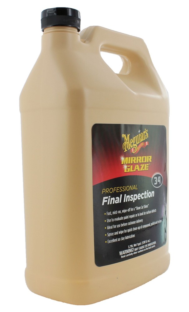 Meguiars M34 Mirror Glaze Final Inspection - 1 Gallon
