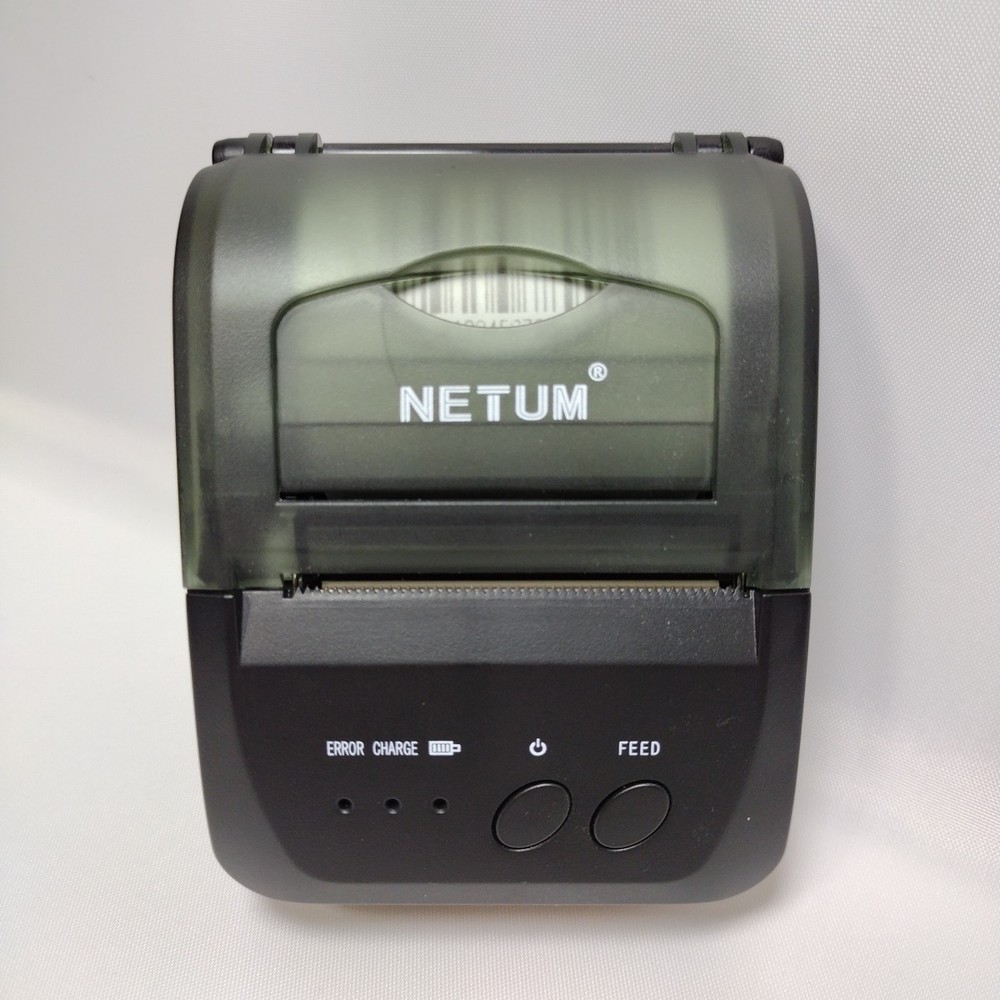 NETUM Bluetooth Receipt Printer, 58mm Mini Thermal POS Printer Portable