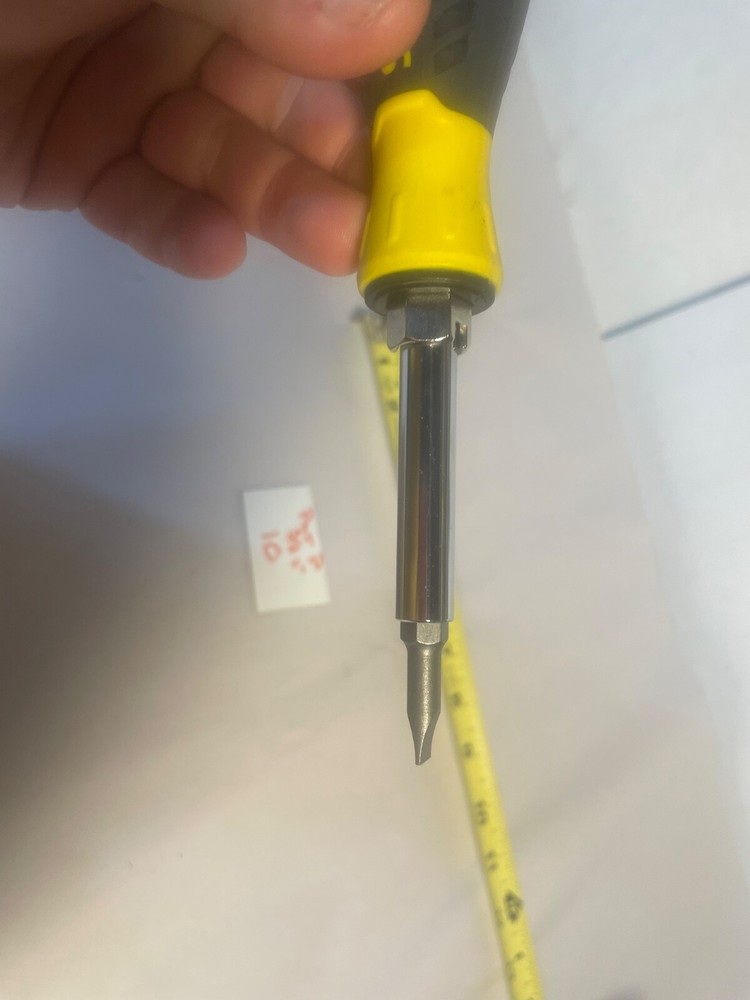 Vintage Stanley 6-way quick change screwdriver