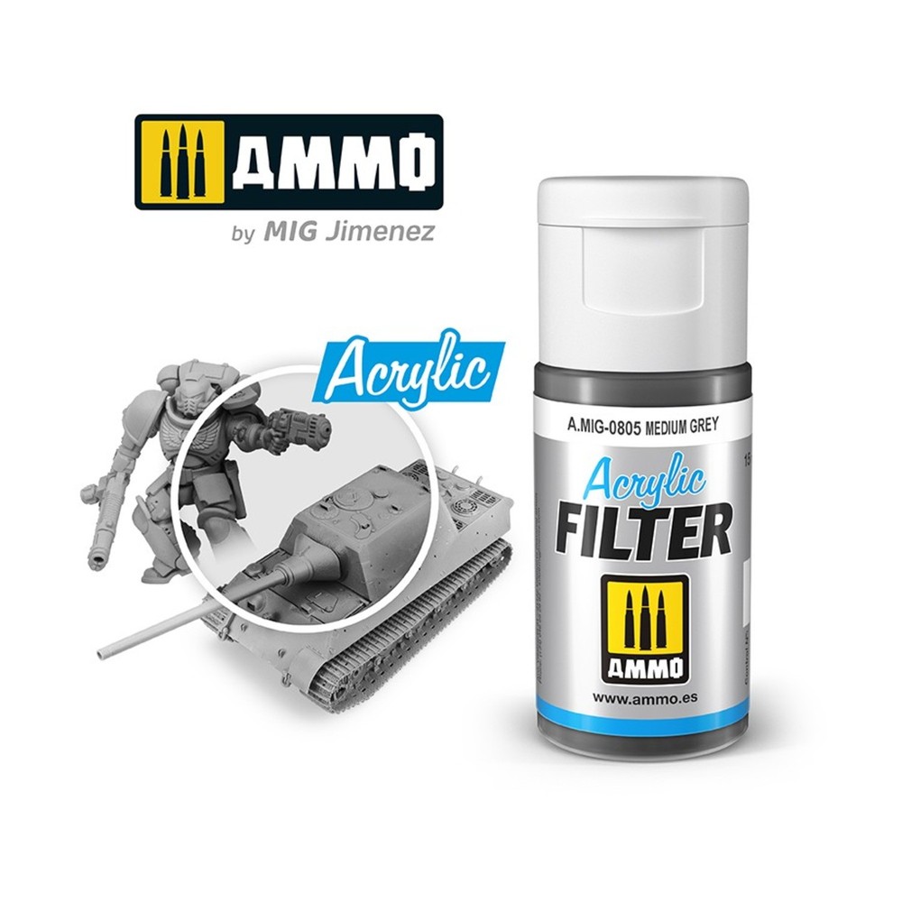 AMMO Dice & Supplies Medium Grey New