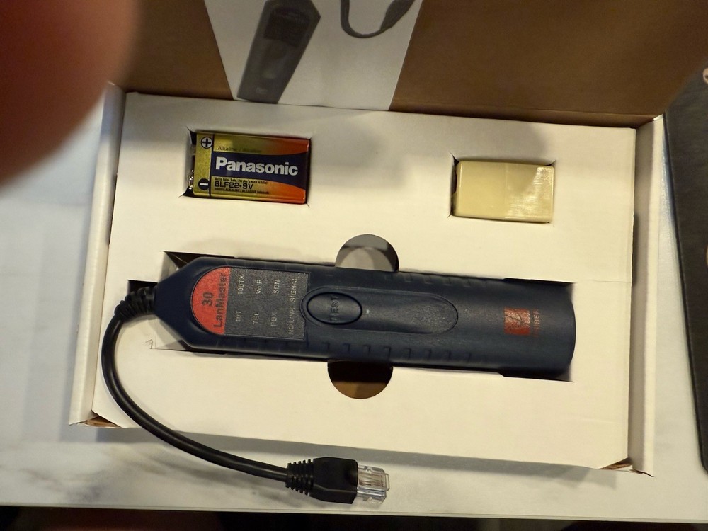 Psiber Lanmaster 30 lm30 Network Outlet ID Tool