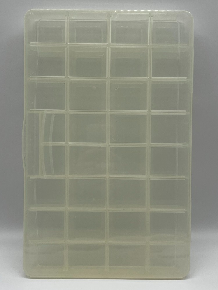 32 Compartment Plastic Organizer Beads Jewelry Storage Portable