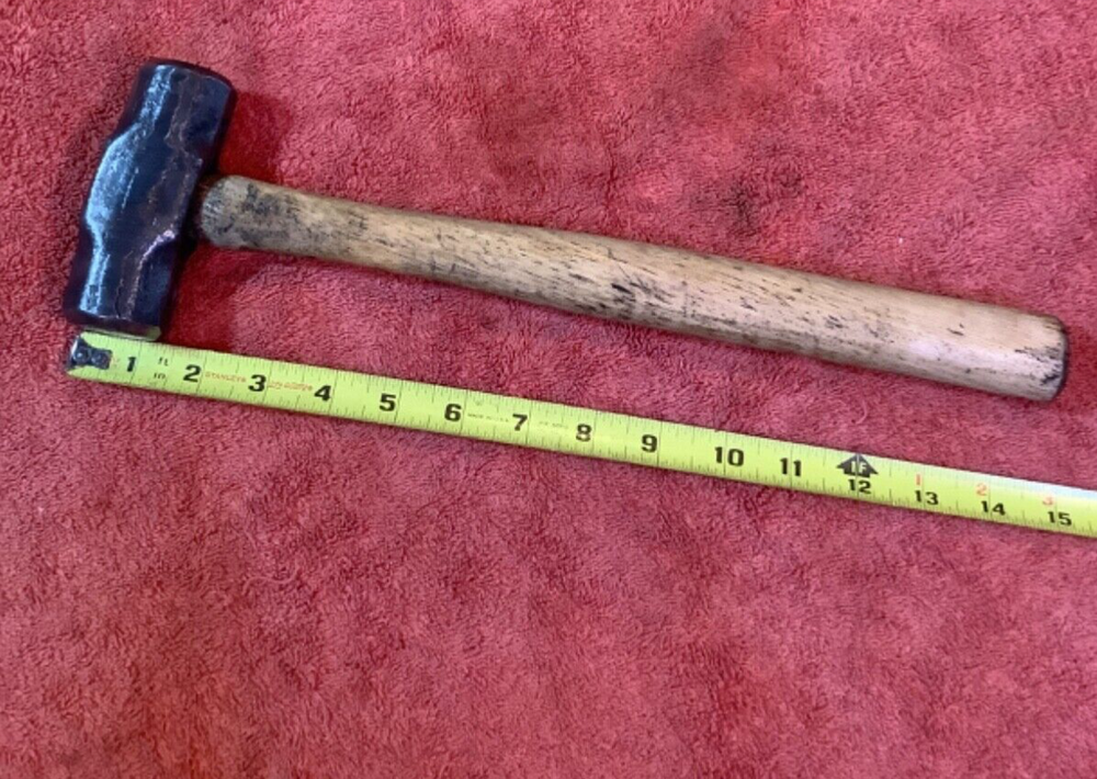 2lb. blacksmith sledgehammer stamped US 14