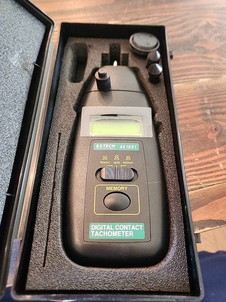 EXTECH 461891 Digital Contact Tachometer