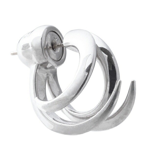 Artemis Classic Hold On Silver Stud Earring (Single, 925 Silver)