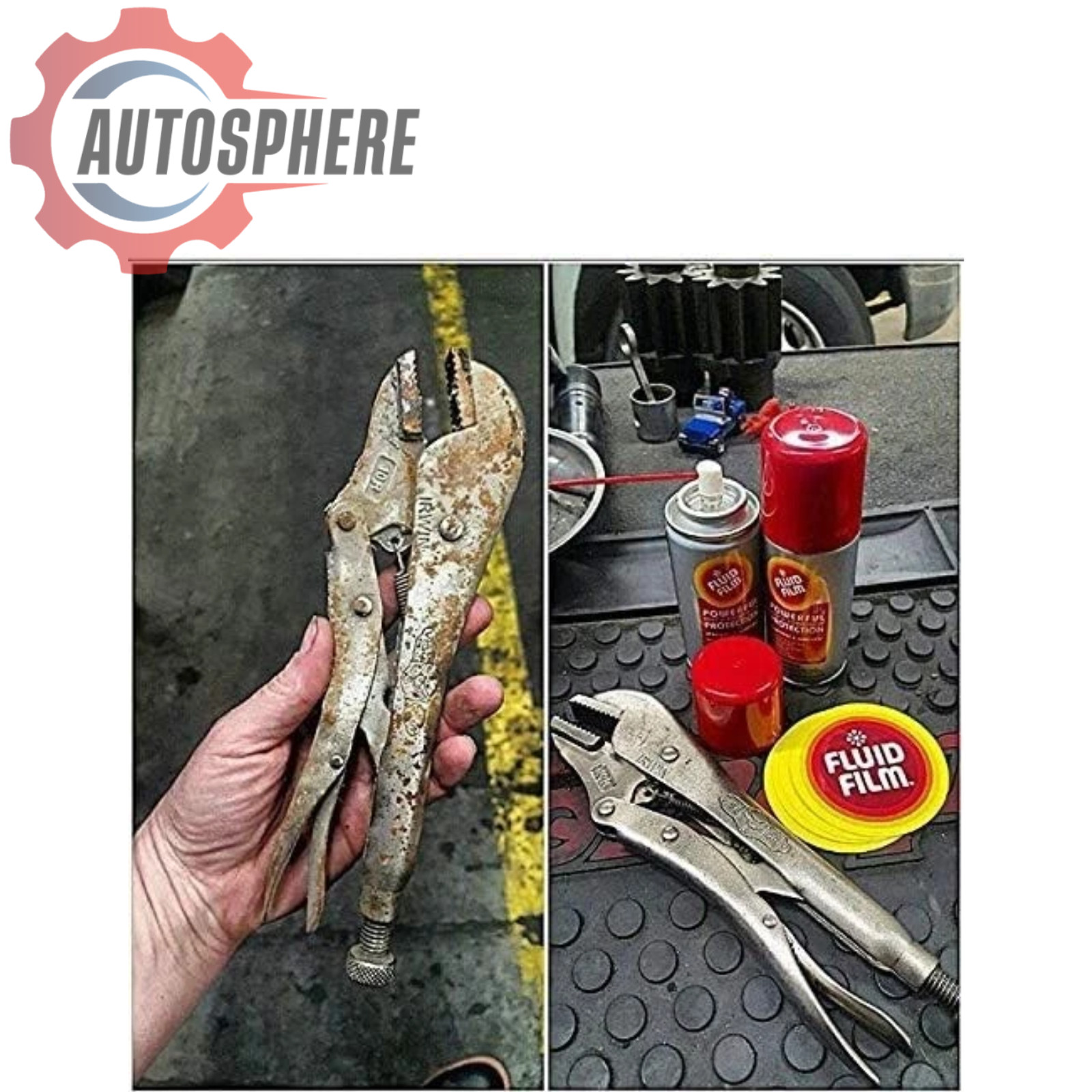 Fluid Film Rust Corrosion Penetrant Lubricant Preventative, Aerosol Can 6-Pack