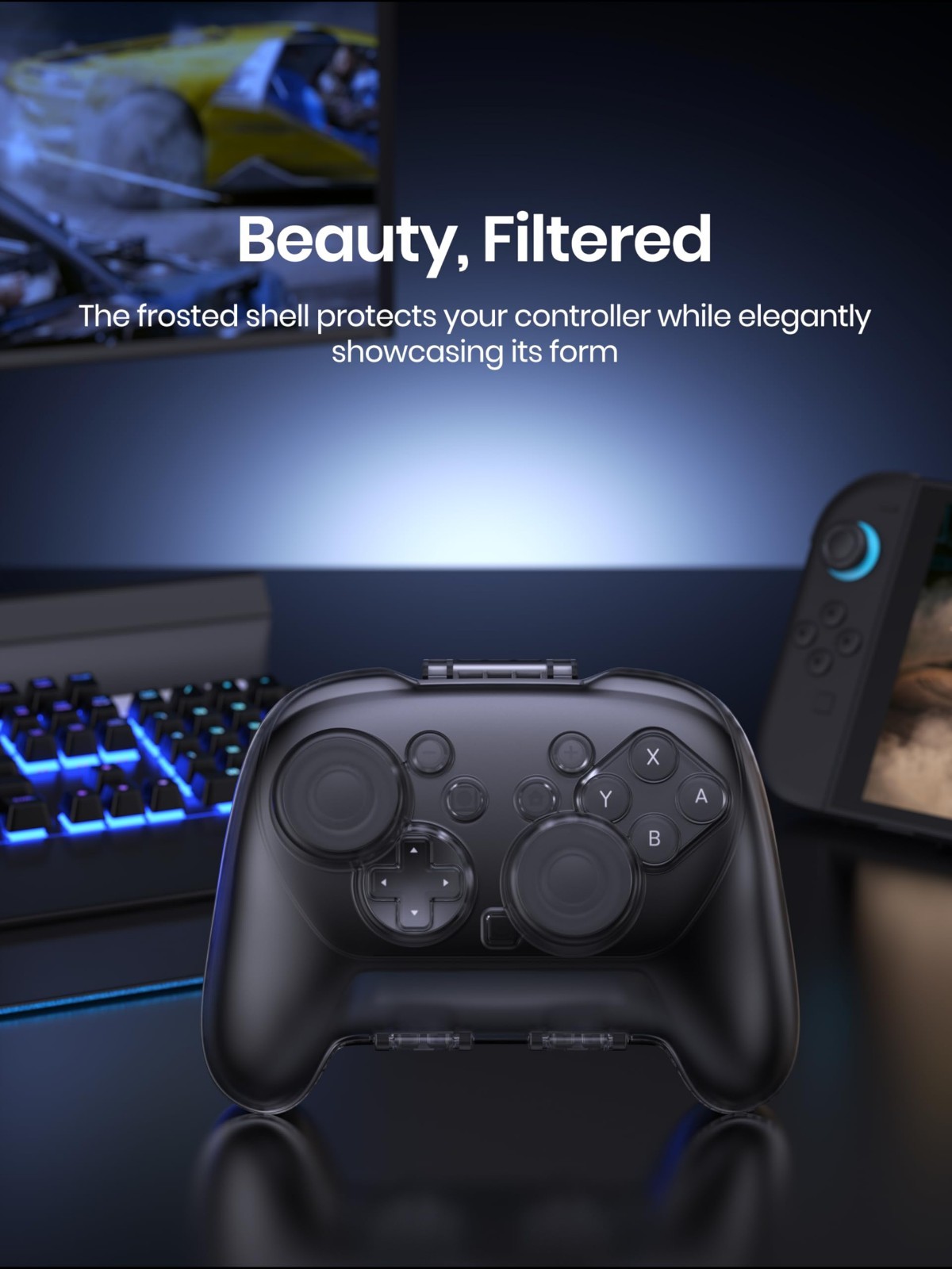 Protective Case for Nintendo Switch 2 Pro Controller Hard Carrying Case Travel