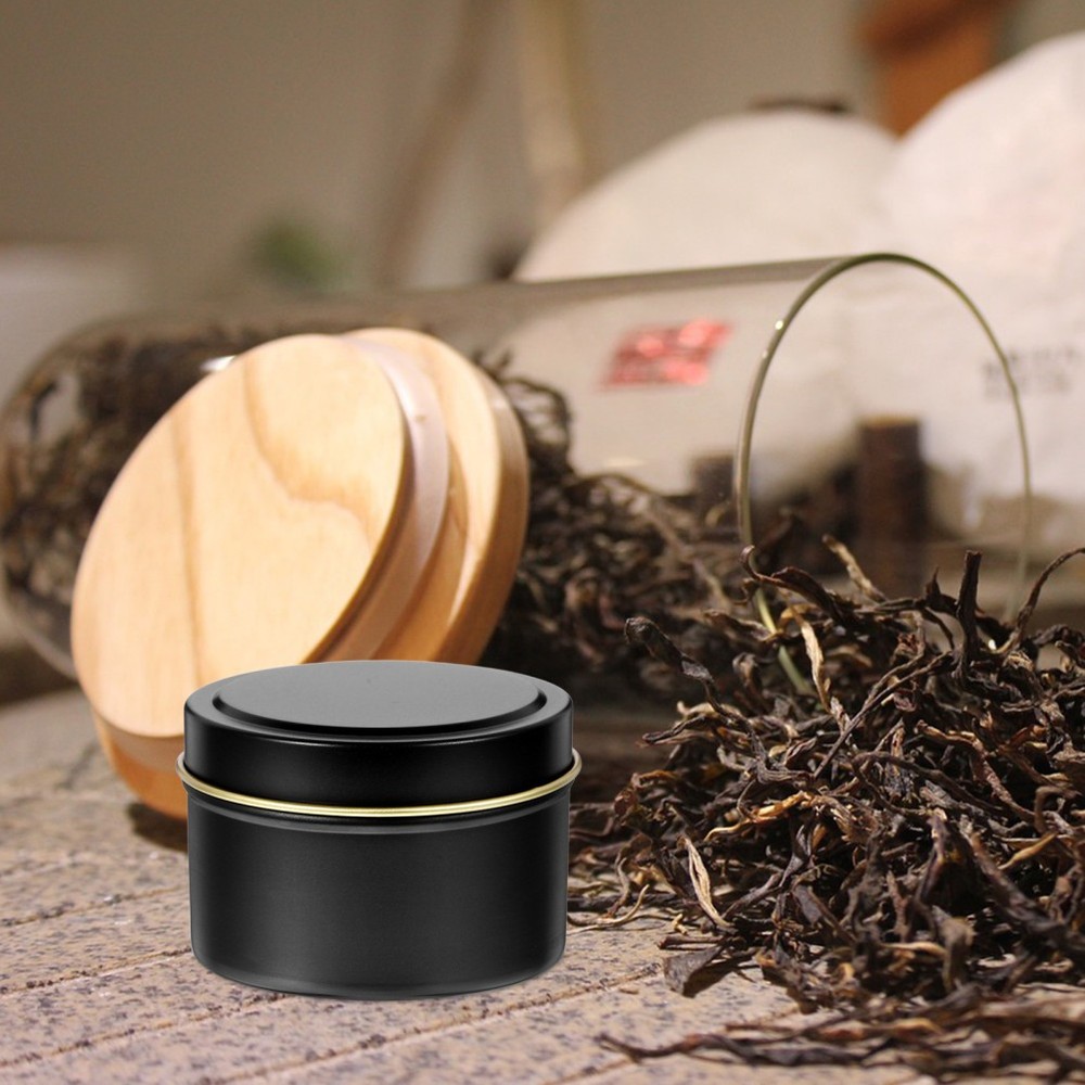 4 Pcs Candles Jars Empty Tin Containers with Lids Making Tins for