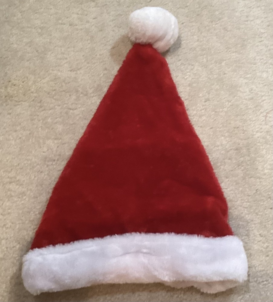 New ! Holiday Time Small Santa Hat