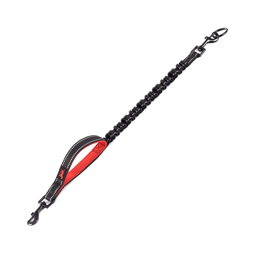 Bungee Dog Leash Extension Shock Absorbing Added Handle Reflective Medium