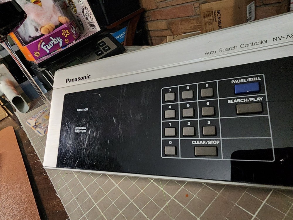📲Panasonic NV-A800 Auto Search Controller⚡COMPLETE -Used -VINTAGE⭐Rare & HTF
