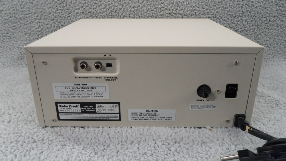 Radio Shack TRS-80 Disk Video Interface Vintage Computer Equipment