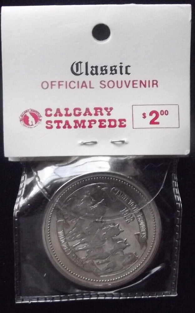 1992 CALGARY,ALBERTA TRADE DOLLAR ORIGINAL PACKAGING SEALED
