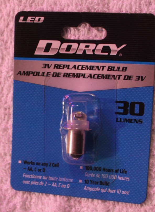 Dorcy Led Replacement Bulb 3 V pN 41-1643