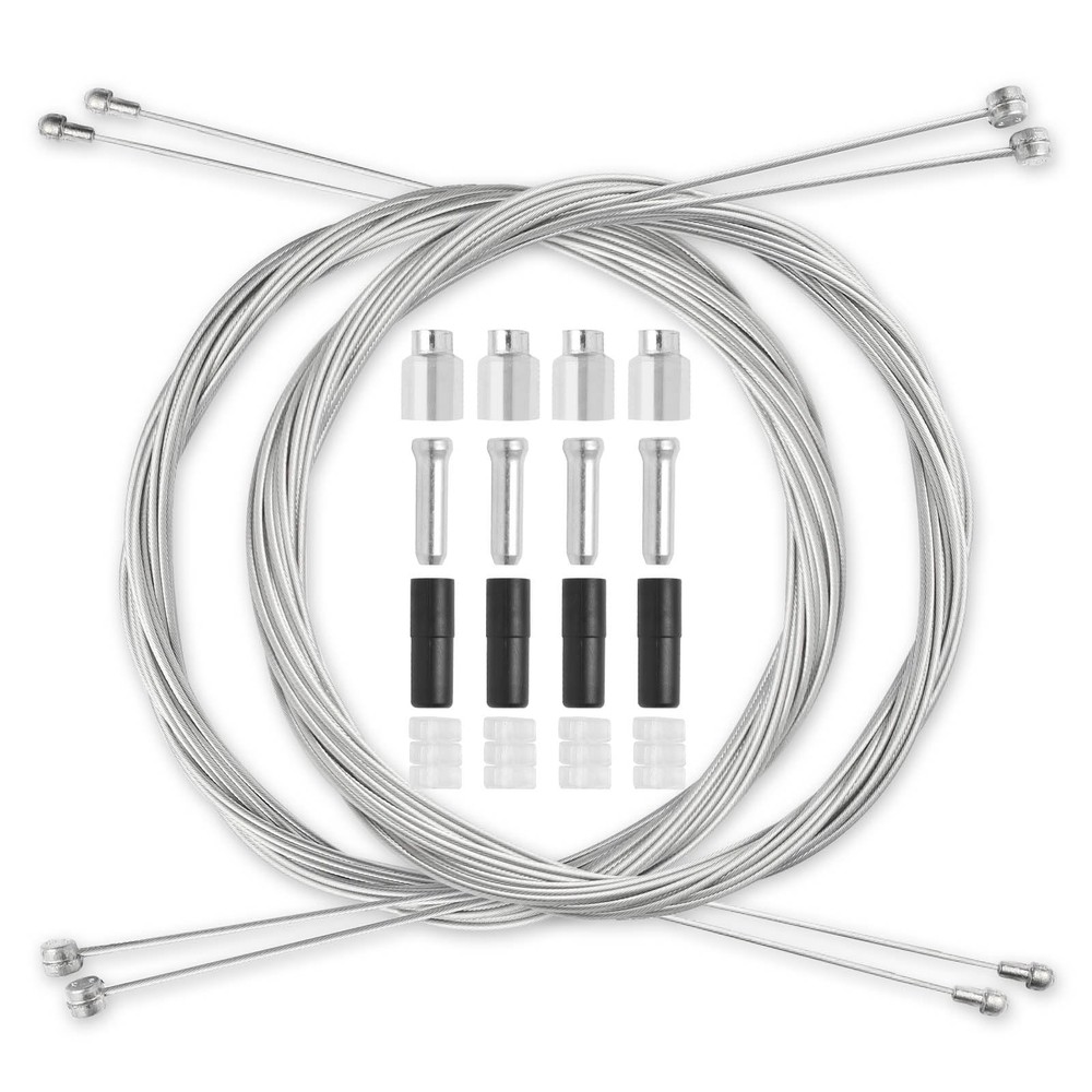 4Pcs Universal Bike Brake Cable Set, Standard Bicycle Brake Cable, Replaceable