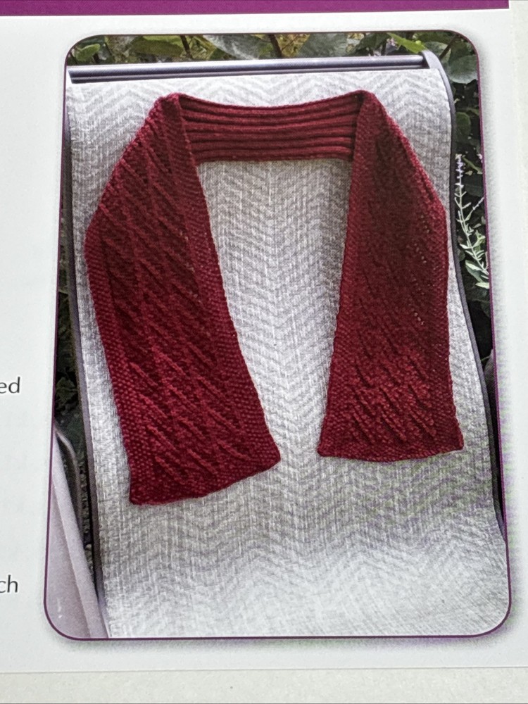 Seaman's Scarf Knitting Pattern Card Page